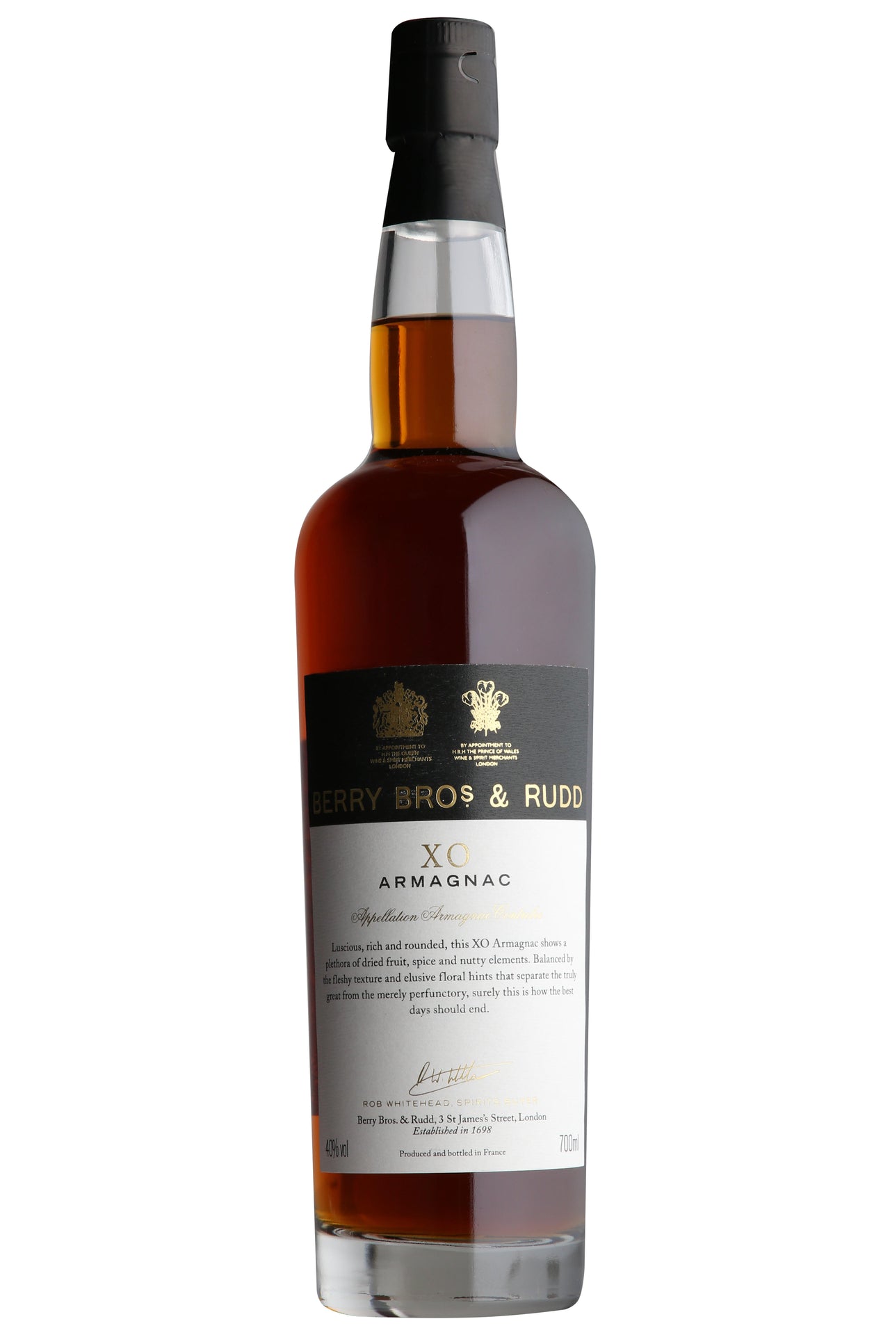 ベリー・ブラザーズ&ラッド・XOアルマニャック、ニーメ・デルクルー(40%)