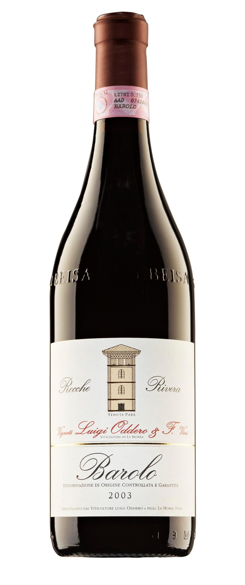 2003 バローロ、ヴィーニャ・リオンダ、ルイージ・オッデーロ