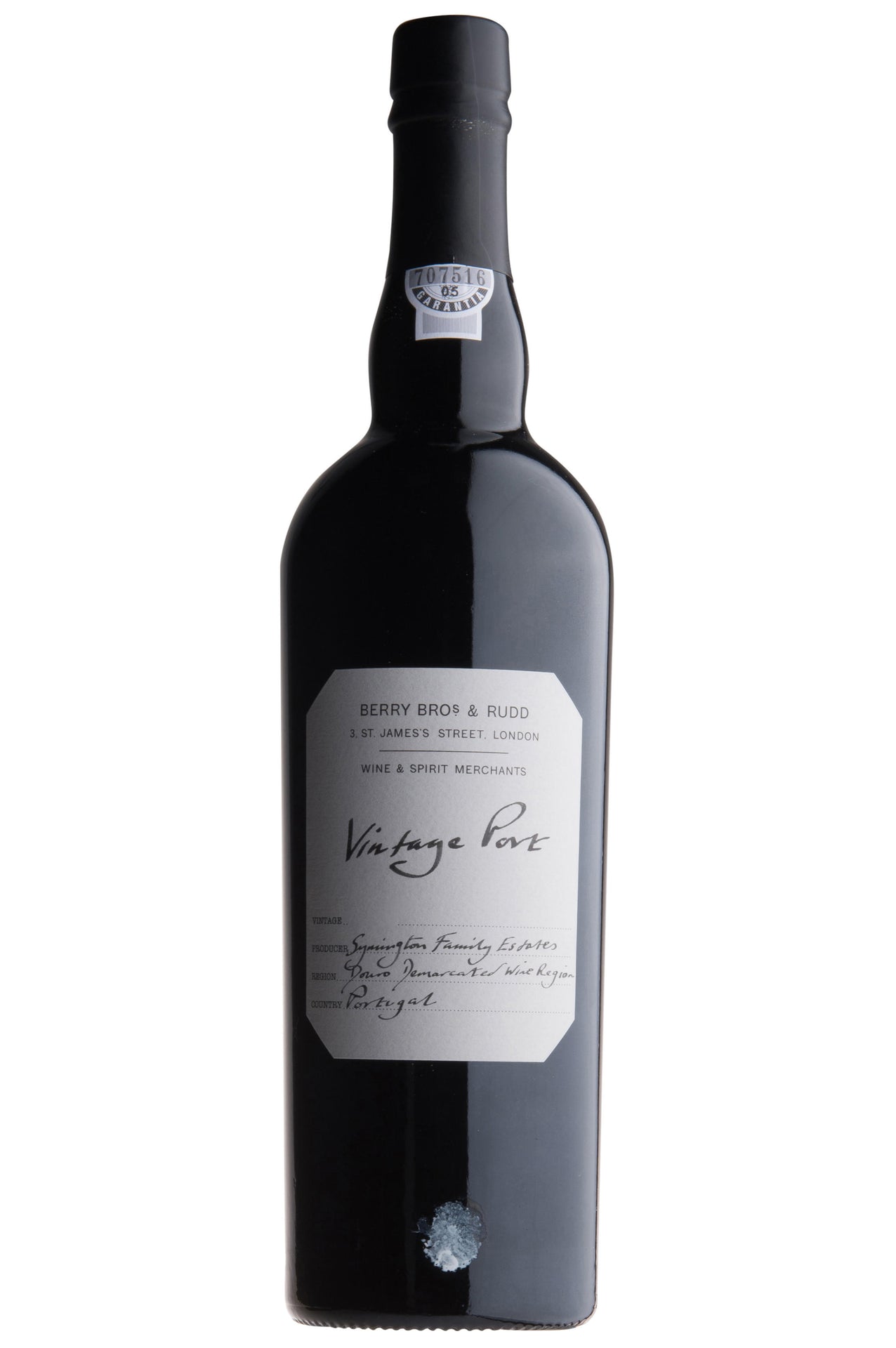 2011 ベリー・ブラザーズ&ラッド・ヴィンテージ・ポート