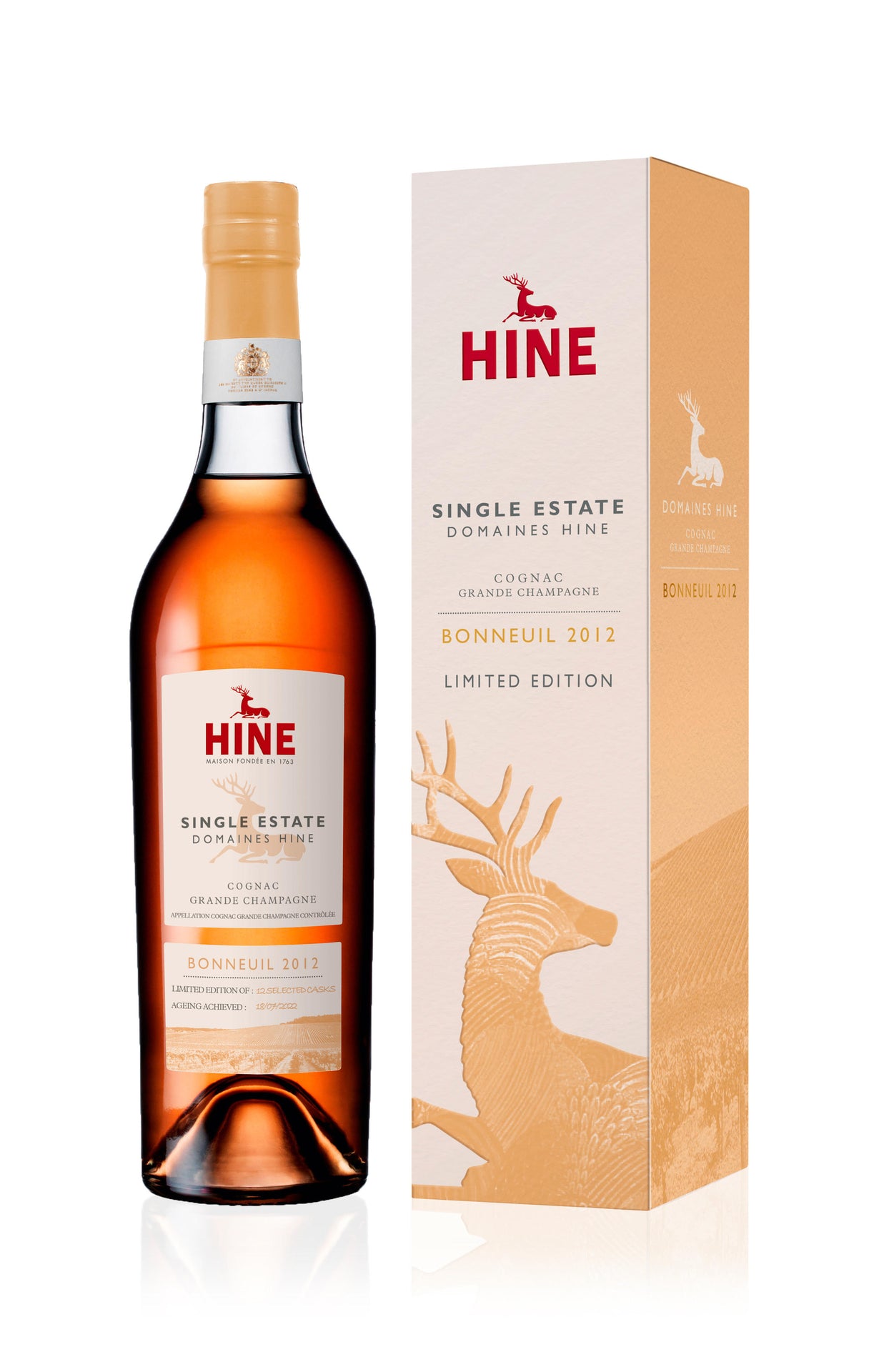 2012 ボヌイユ、ドメーヌ・ハイン、グランド・シャンパーニュ、ハイン