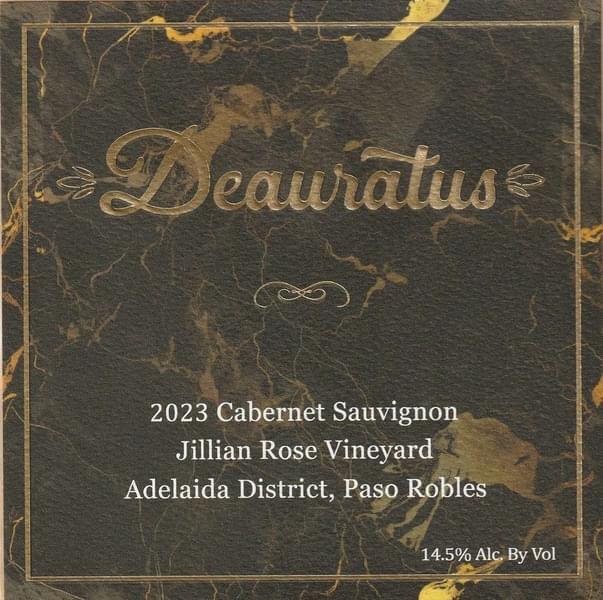 2023 カベルネ・ソーヴィニヨン・ジリアン・ローズ・ヴィンヤード、デュラタス